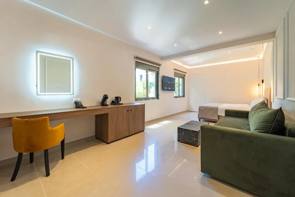 JUNIOR SUITE TWO BEDS Room, Philia Center Suites, Rhodes