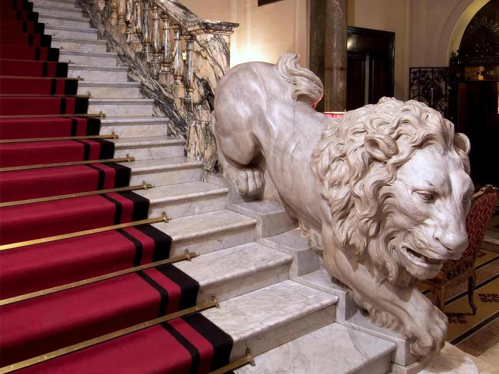 Lobby, Grand Hotel Plaza, Rome