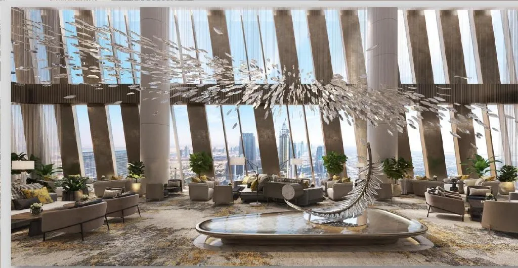 Lobby, Mandarin Oriental Downtown, Dubai, Dubai