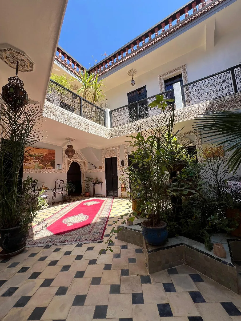 General view, Riad el Farah Kasbah, Marrakech