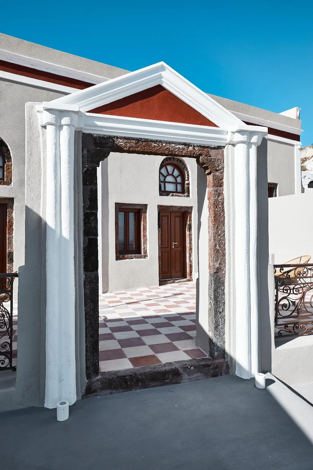 General view, Nano Suites, Santorini
