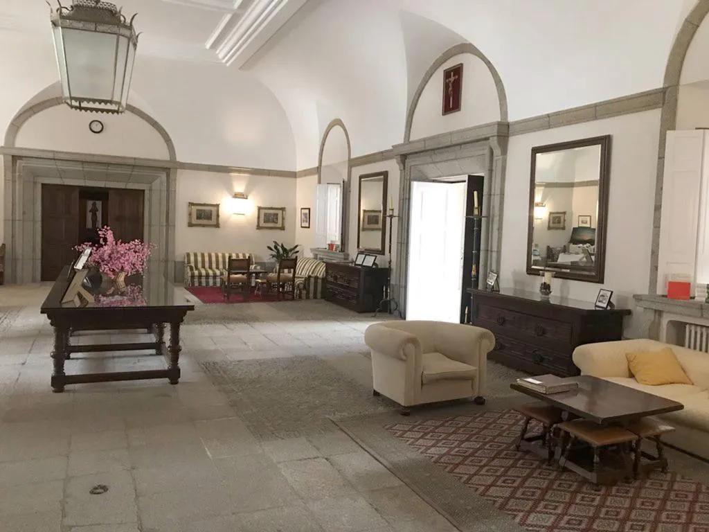 Lobby, Hospederia Santa Cruz, Madrid