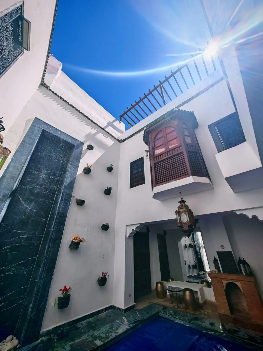 General view, Riad Dar Bounouar, Marrakech