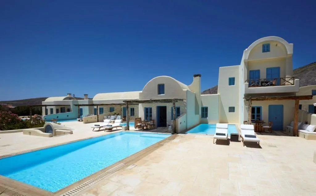 Terrace, Black Rose Suites, Santorini
