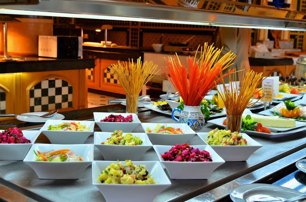 Restaurant, Royal Garden Palace, Tunisia