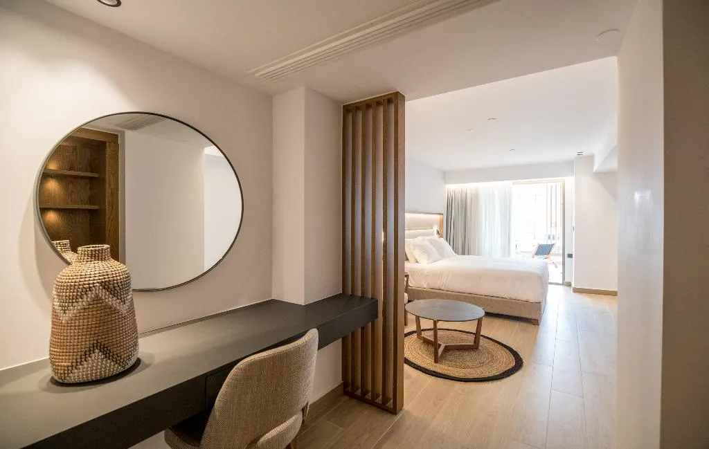 DOUBLE SINGLE USE GARDEN VIEW Room, AKASHA Beach Hotel and Spa, Crete