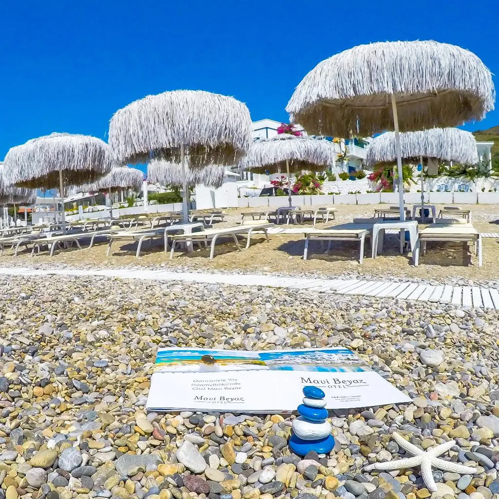 Beach, Otel Mavi Beyaz Palamutbükü, Dalaman