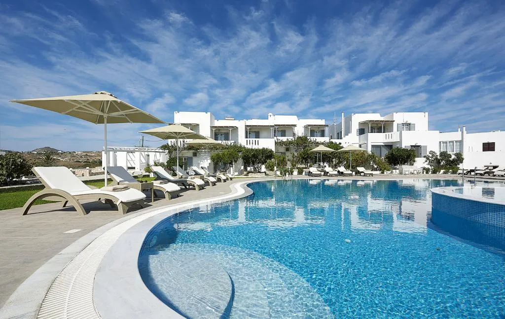 Lobby, Santa Maria Village, Santorini