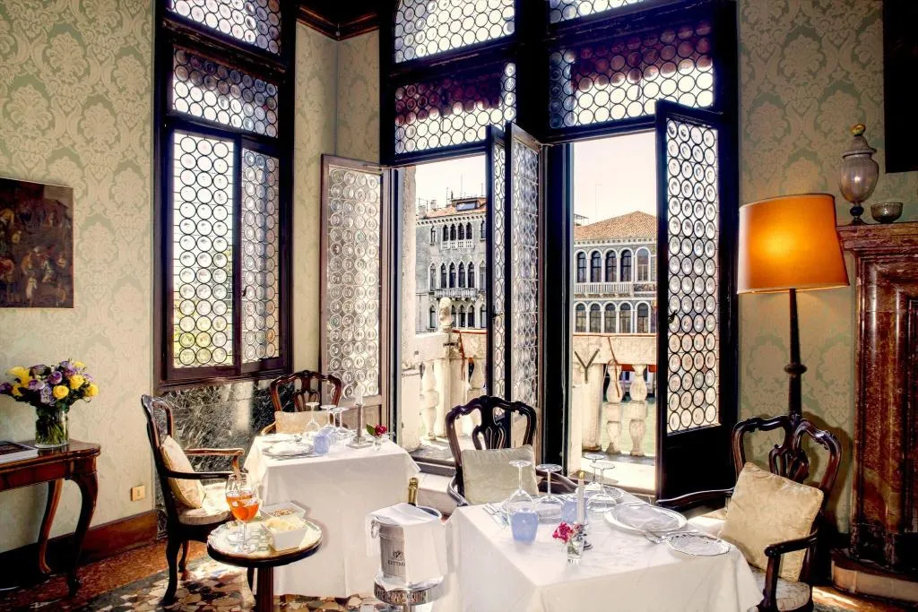Restaurant, Palazzetto Pisani, Venice