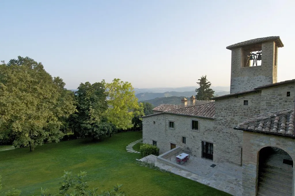 Terrace, Abbazia San Faustino Residenza d'Epoca, Perugia