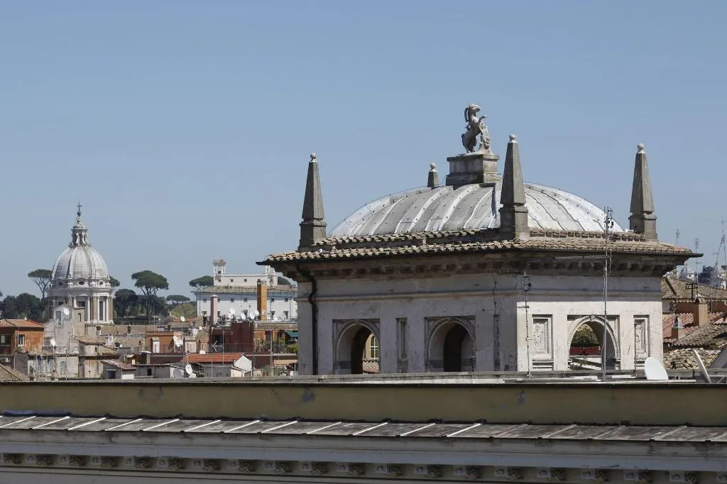 Terrace, Antica Dimora Delle Cinque Lune, Rome