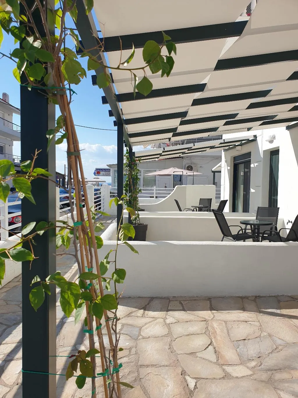 Terrace, Eantos Studios And Suites, Halkidiki