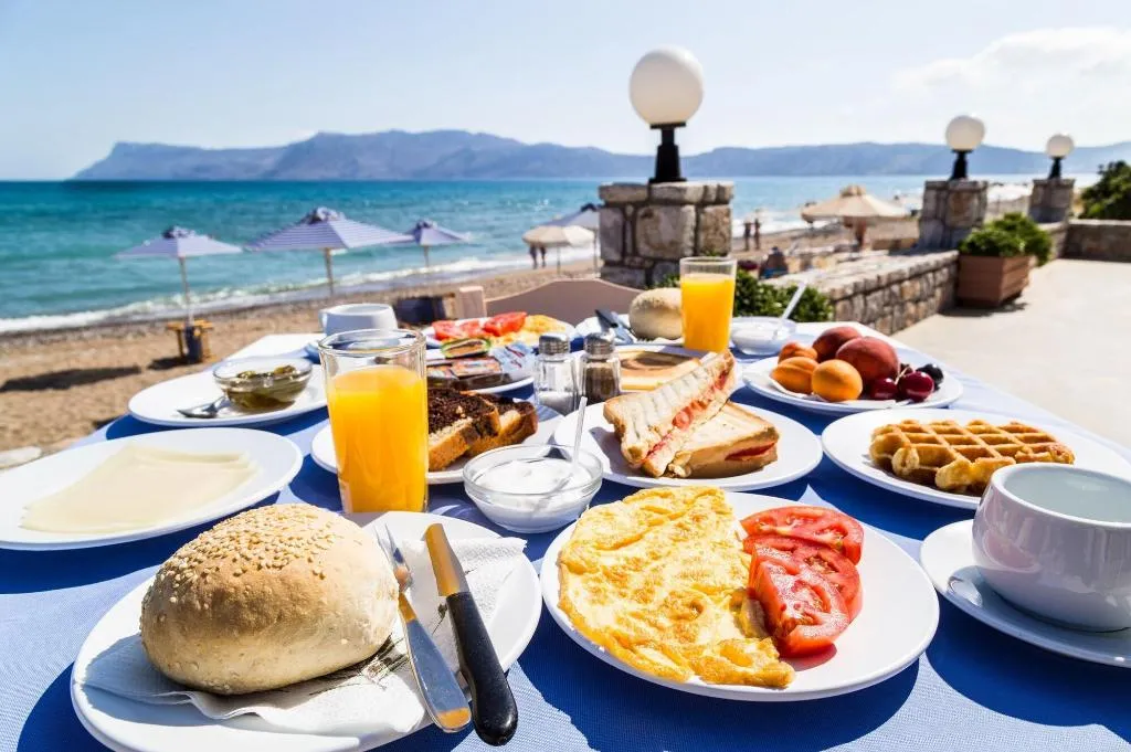 Restaurant, Galini Beach Hotel, Crete