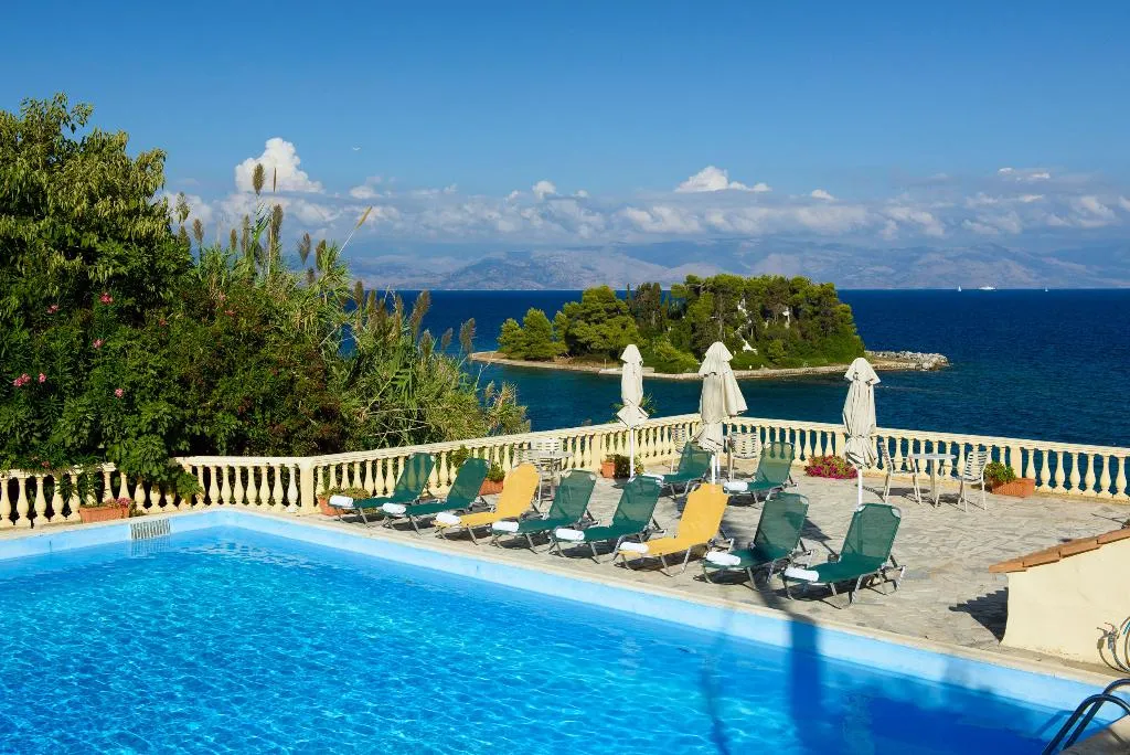 General view, Pontikonissi Adults only, Corfu