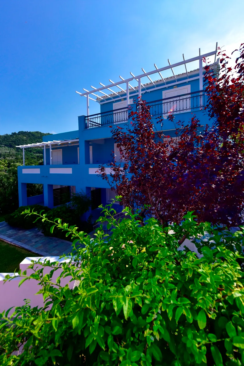 General view, Arion, Samos
