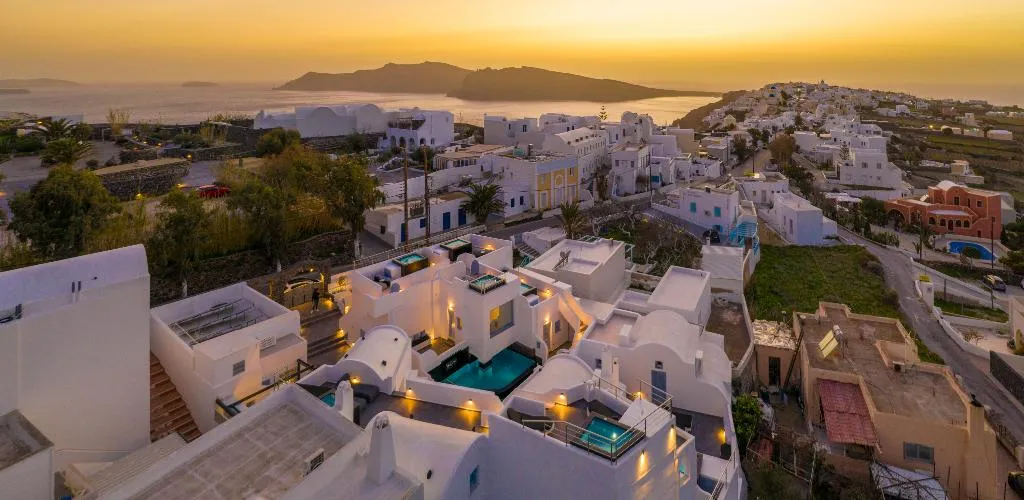 General view, Sole D'Oro Luxury Suites, Santorini