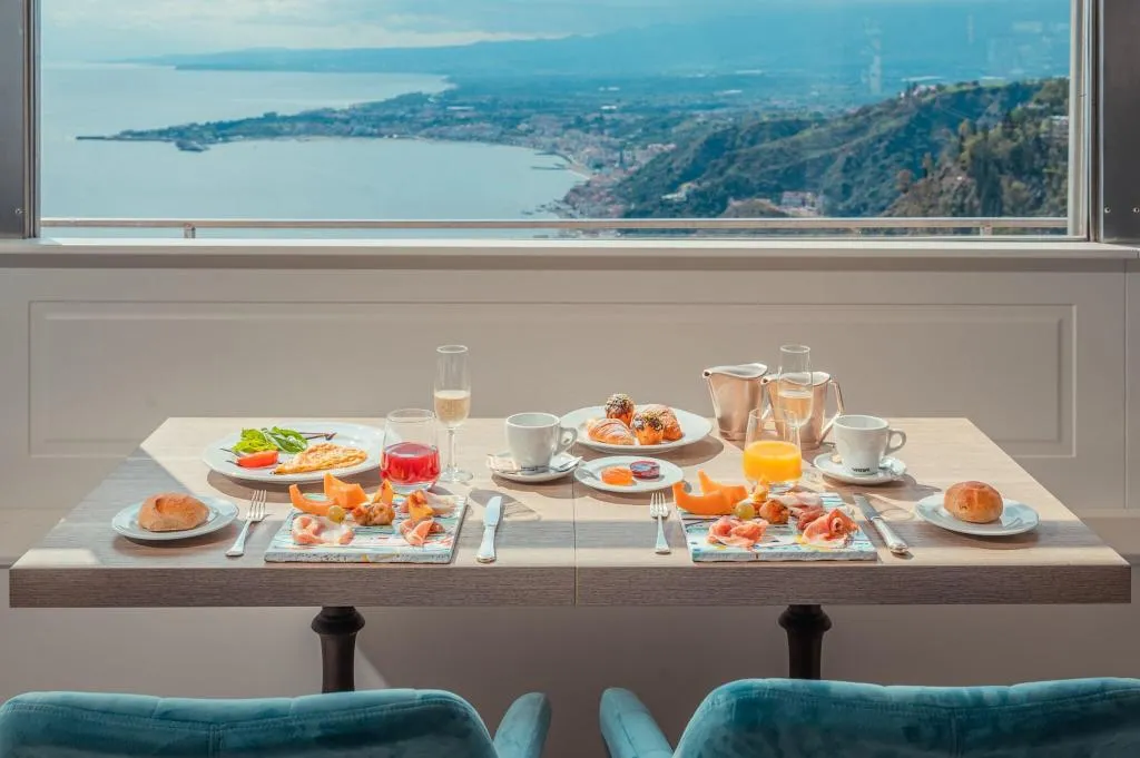 Restaurant, Villa Paradiso, Taormina