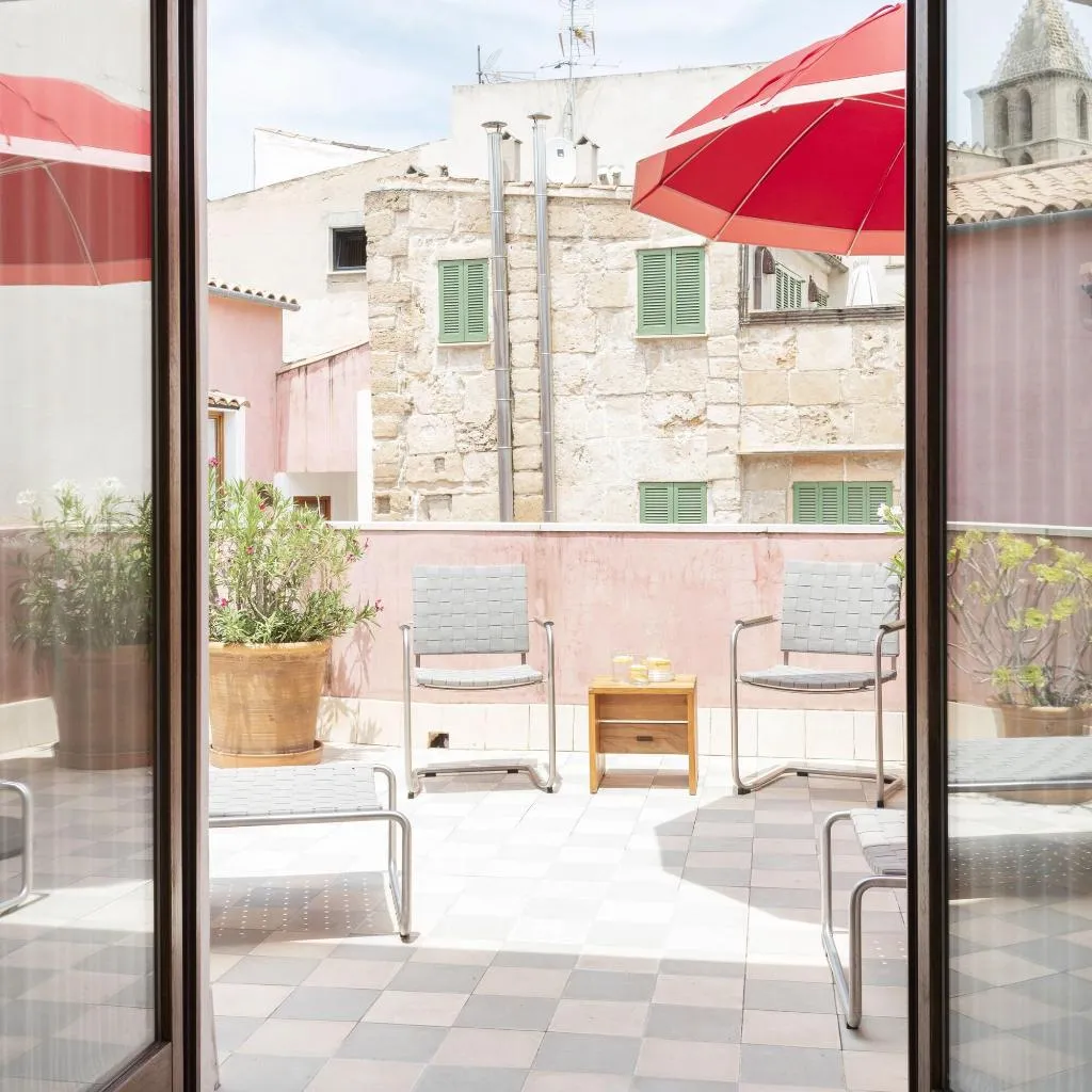 Terrace, Hotel Palau Sa Font, Majorca