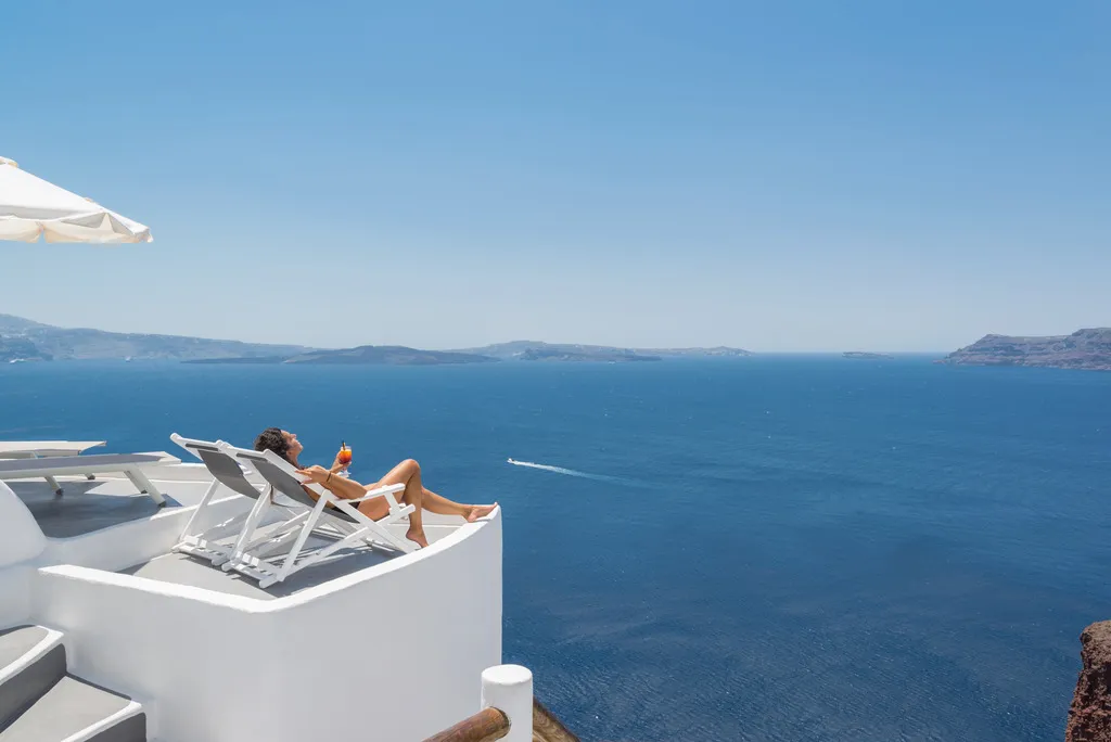 General view, Caldera Premium Villas, Santorini