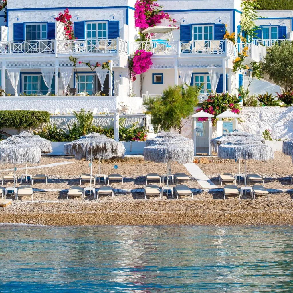 General view, Otel Mavi Beyaz Palamutbükü, Dalaman