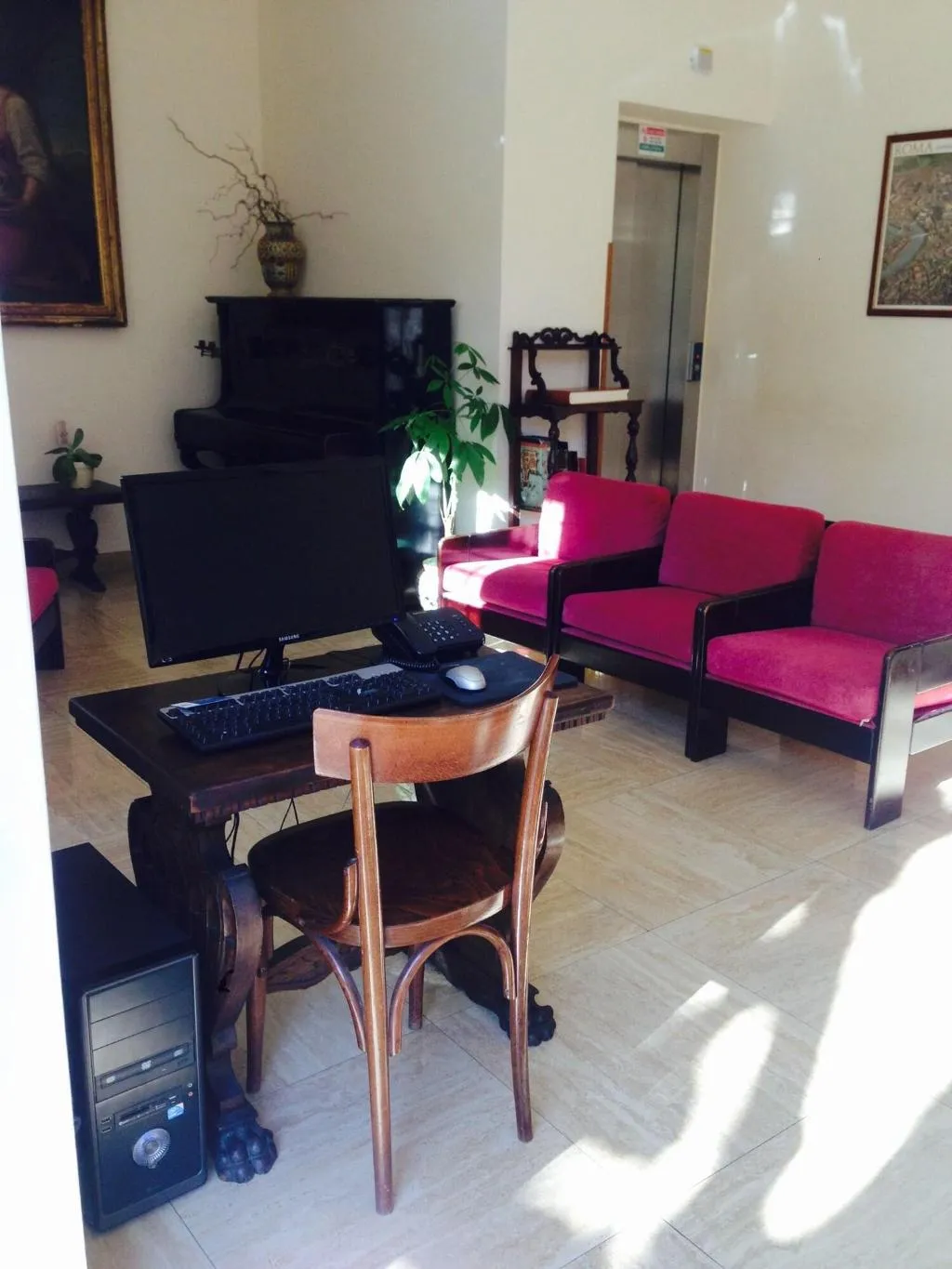 Lobby, Villa Riari, Rome
