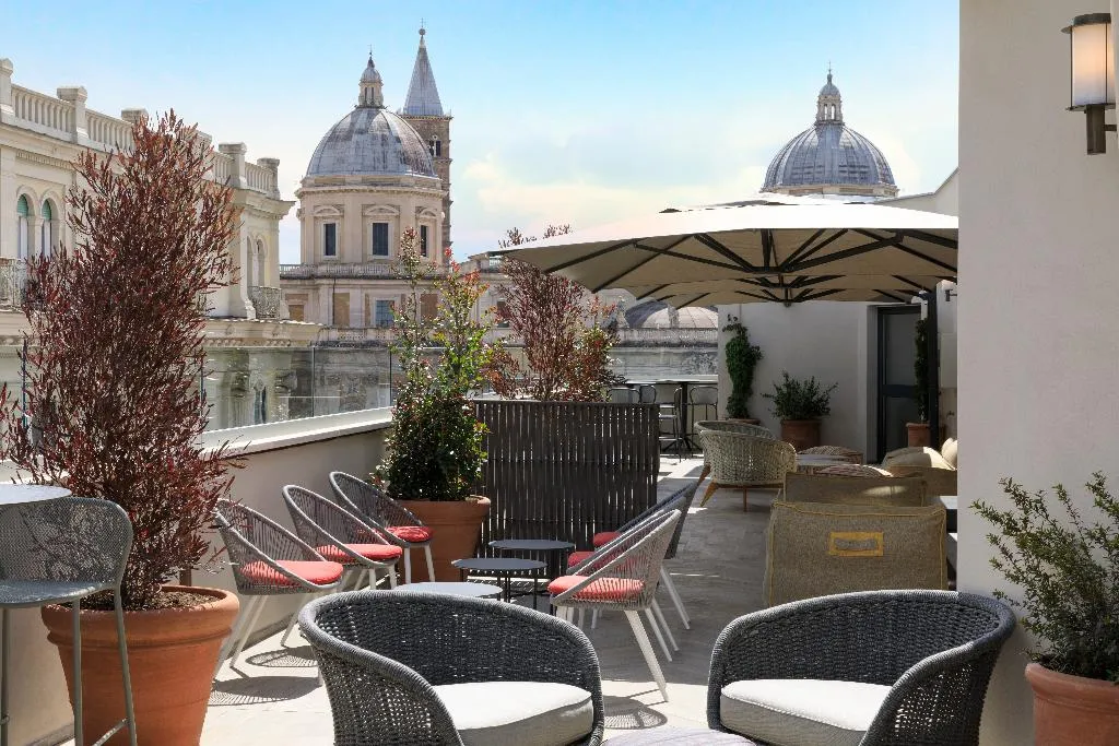 Terrace, DoubleTree by Hilton Rome Monti, Rome