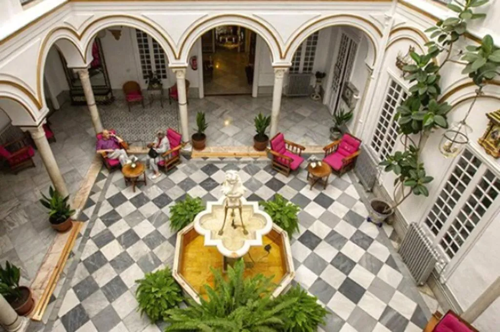 Terrace, Hotel Simon, Seville