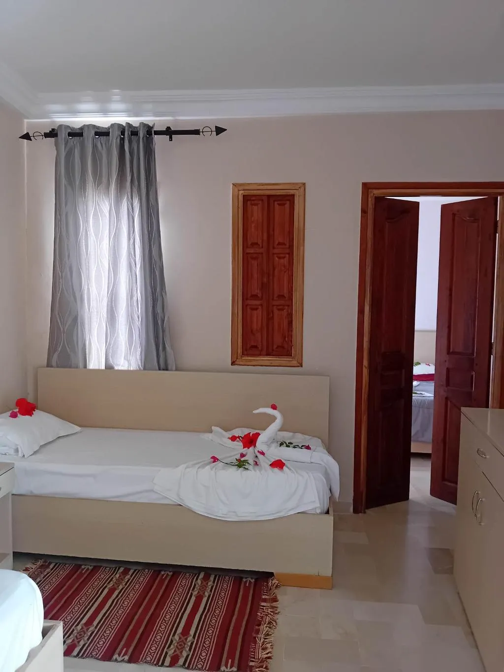 TRIPLE THREE BEDS Room, Hôtel Résidence Romane, Tunisia