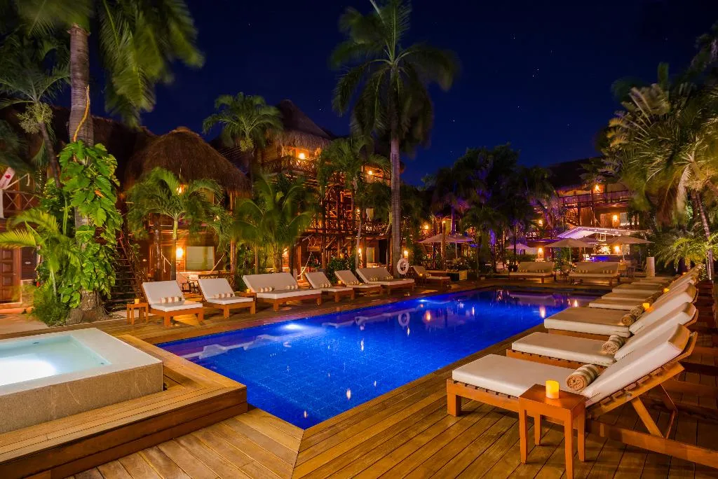 Pool, Magic Blue Spa Boutique Hotel Adults Only, Playa Del Carmen