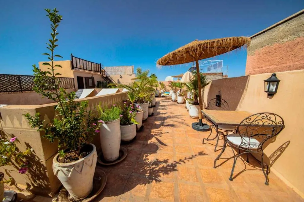 Terrace, Riad 7 Saints, Marrakech