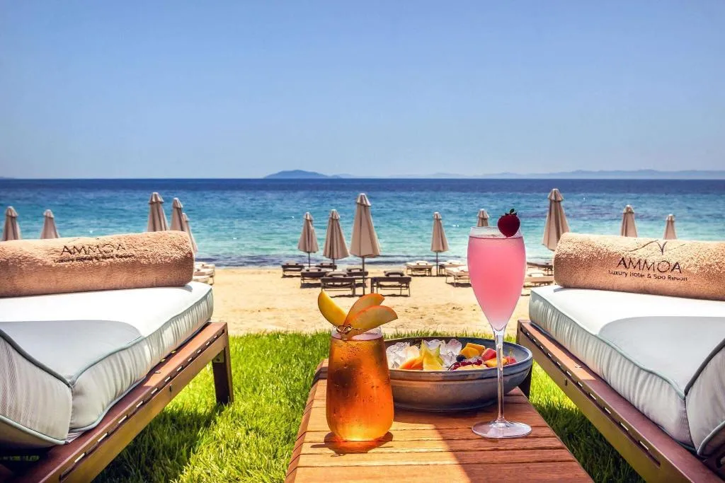 Beach, Ammoa Luxury Hotel & Spa Resort, Halkidiki