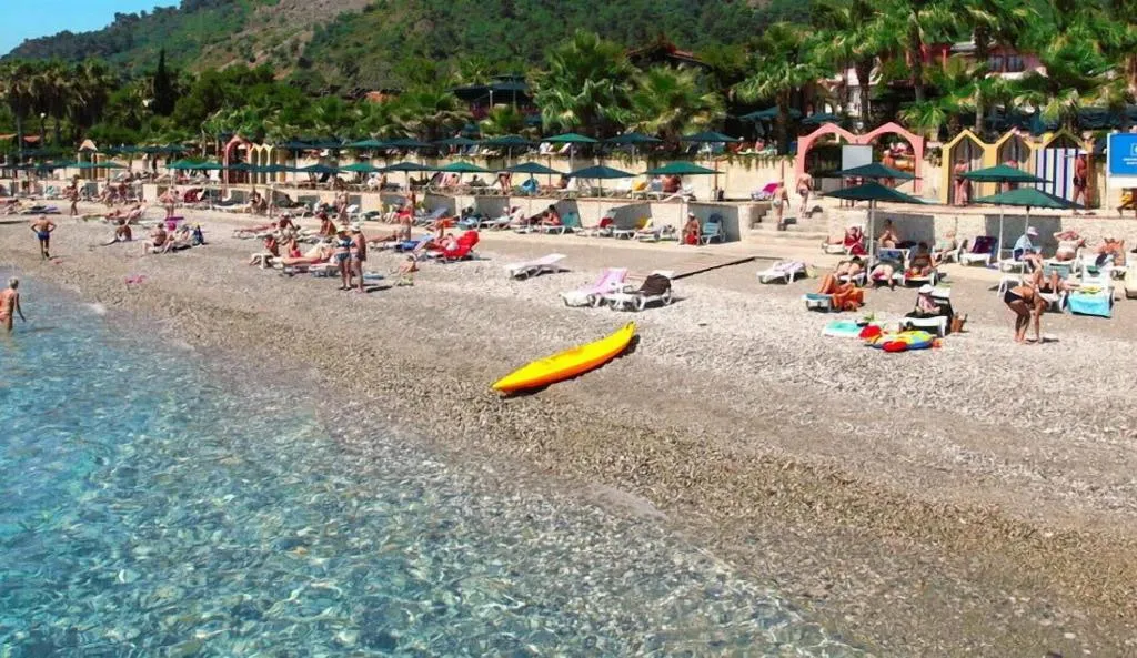 Beach, Hotel Sea Gull - All Inclusive, Antalya