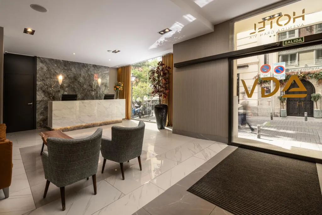 Lobby, Avenida Gran Via, Madrid
