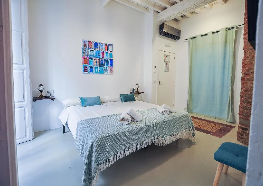 DOUBLE WITH BALCONY Room, Malaga Hostel Boutique, Costa Del Sol