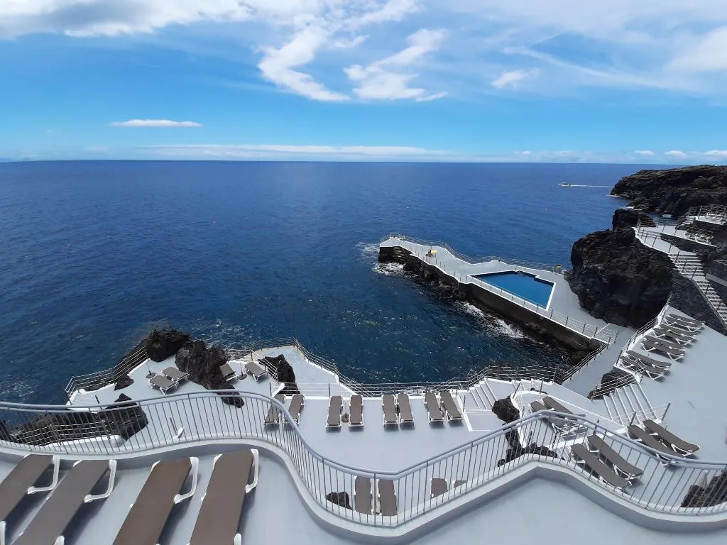 Beach, Hotel Roca Mar, Madeira