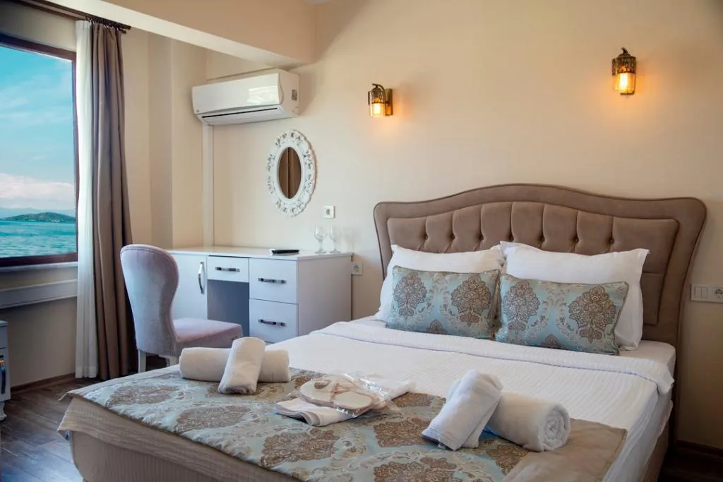 DOUBLE SEA VIEW Room, Cunda Aksaç Otel, Izmir