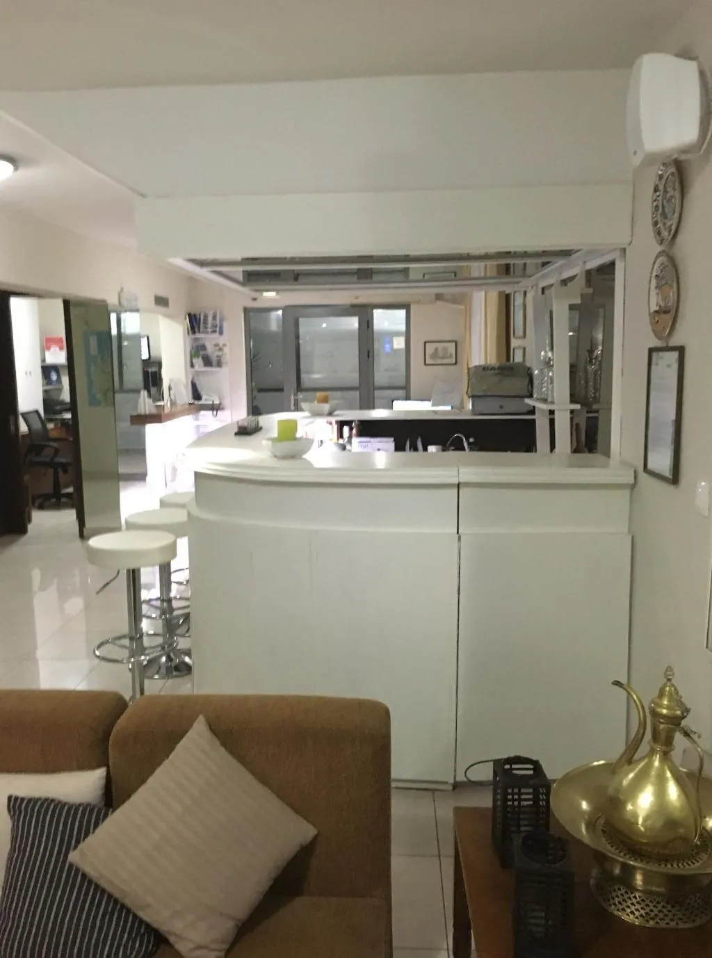 Bar, 7 Palms Hotel Apartments, Rhodes