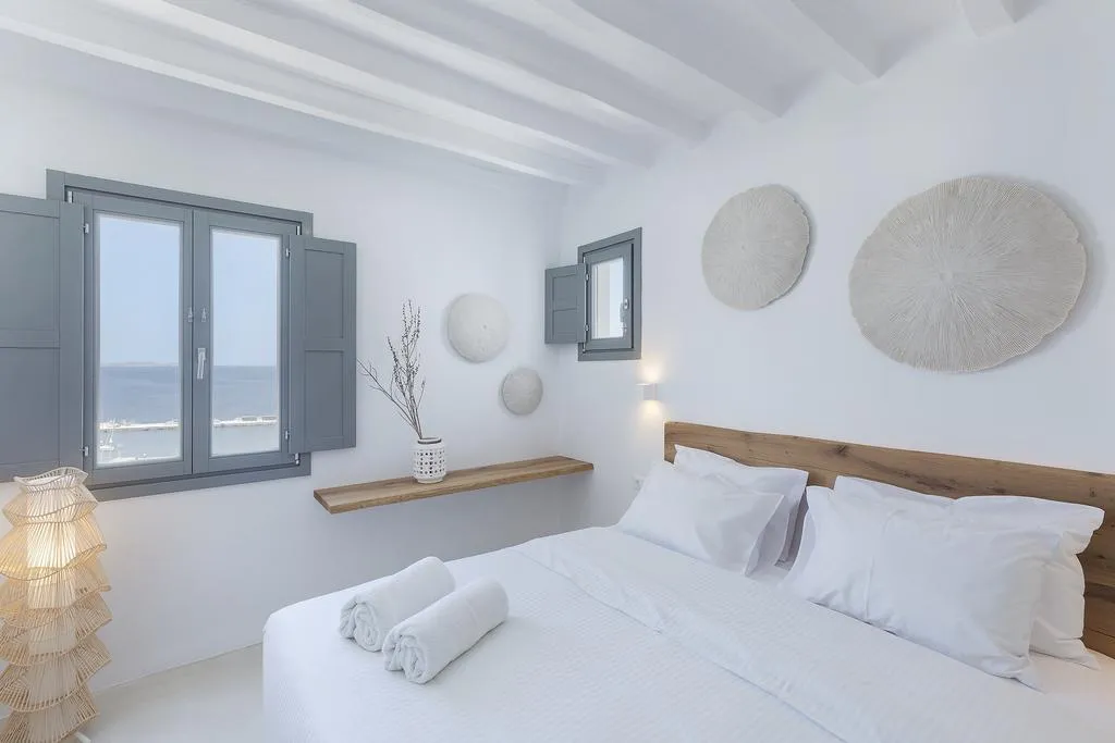 VILLA FIVE BEDROOMS WITH PRIVATE POOL Room, Sea Line Villas, Mykonos