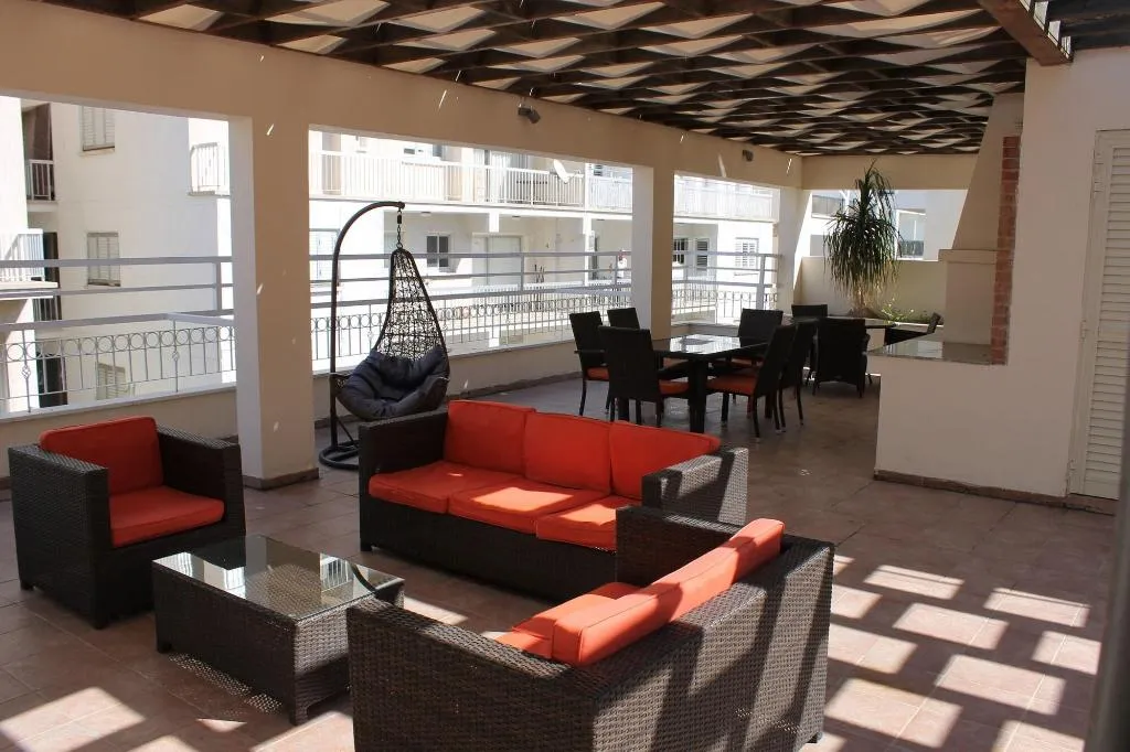 Terrace, Stephanie City Apartments, Cyprus