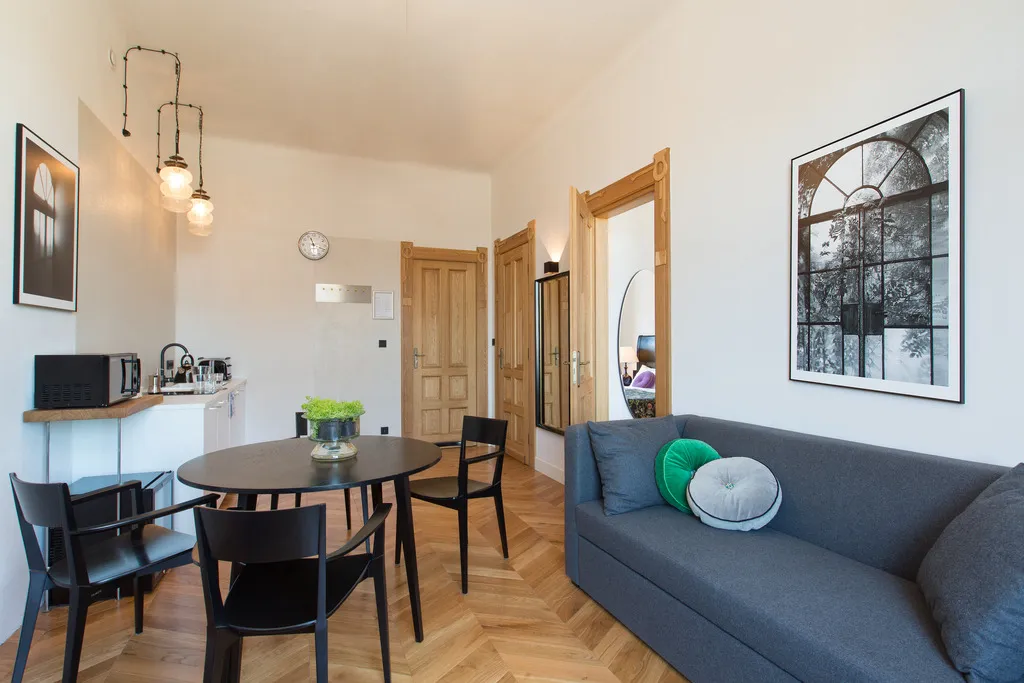 APARTMENT CAPACITY 4 ONE BEDROOM Room, Antique Apartments Plac Szczepanski, Krakow