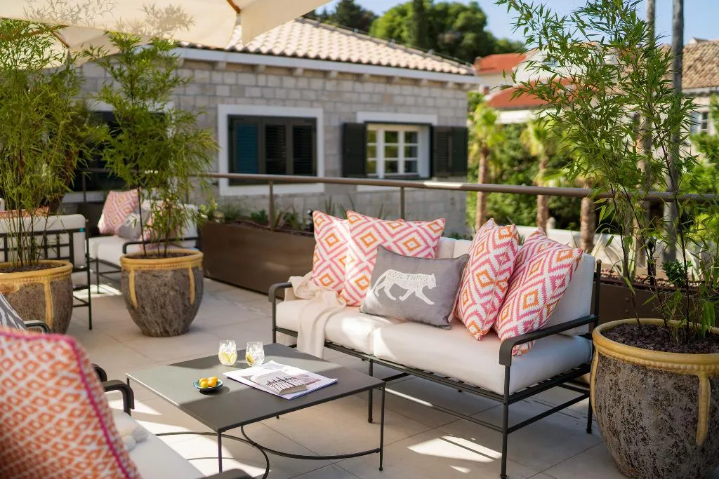Terrace, Hotel Supetar Cavtat, Dubrovnik