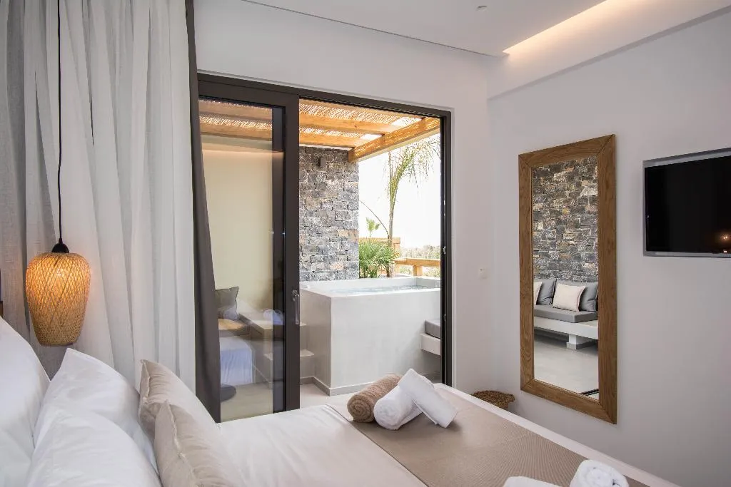 DOUBLE DELUXE WITH JACUZZI Room, Aqua Blu, Crete