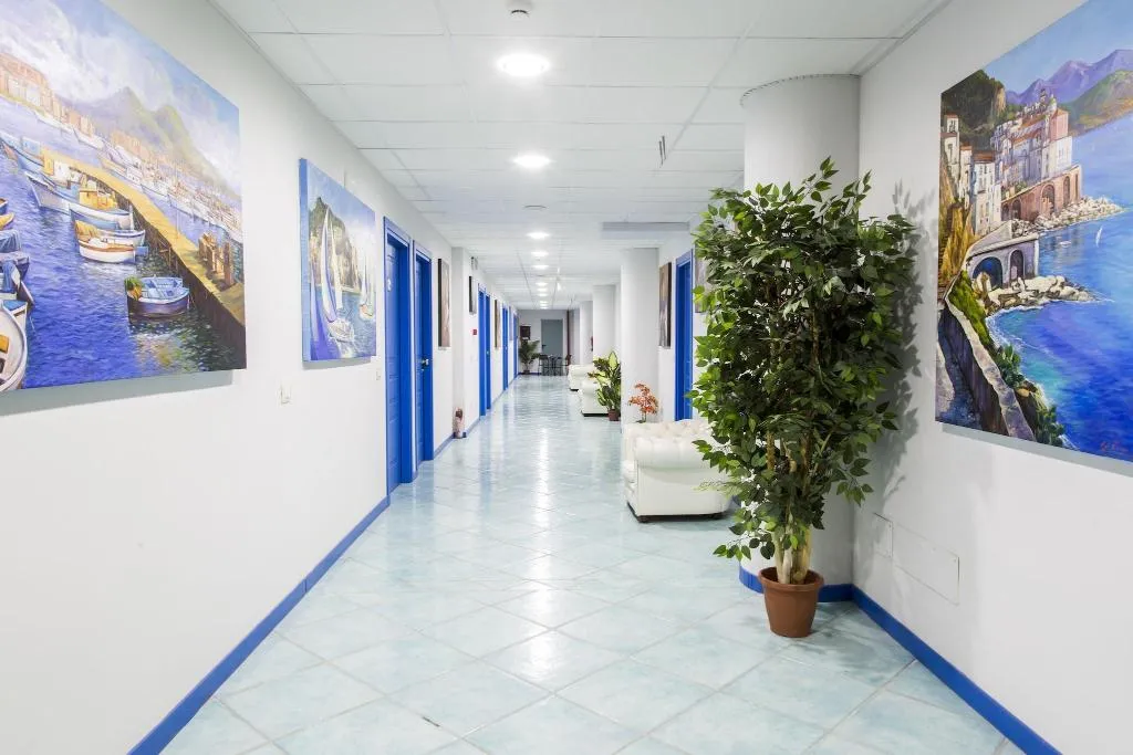 Lobby, Hotel Polo Nautico, Naples