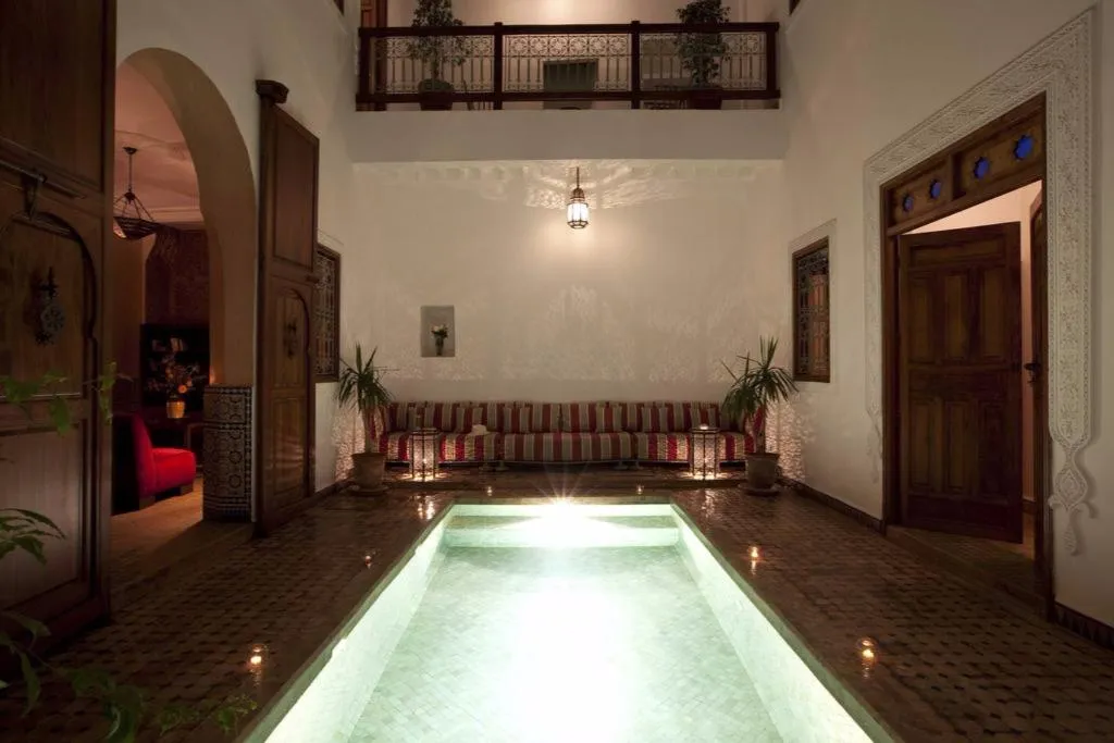 Pool, Riad Les Bougainvillers, Marrakech