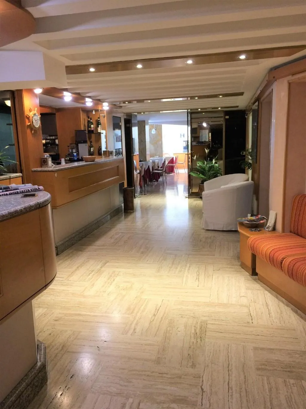 Lobby, Hotel Città Studi, Milan