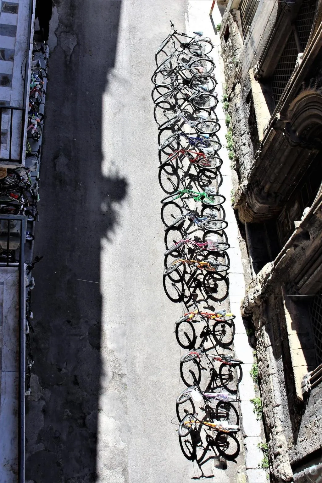 General view, La Via Delle Biciclette, Palermo