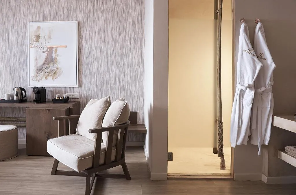 DOUBLE DELUXE WITH PRIVATE POOL Room, Palladium, Mykonos