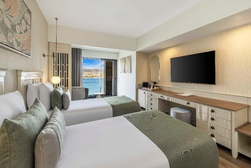 DOUBLE SINGLE USE SUPERIOR SEA VIEW Room, Mirada Exclusive Hotel Bodrum, Bodrum