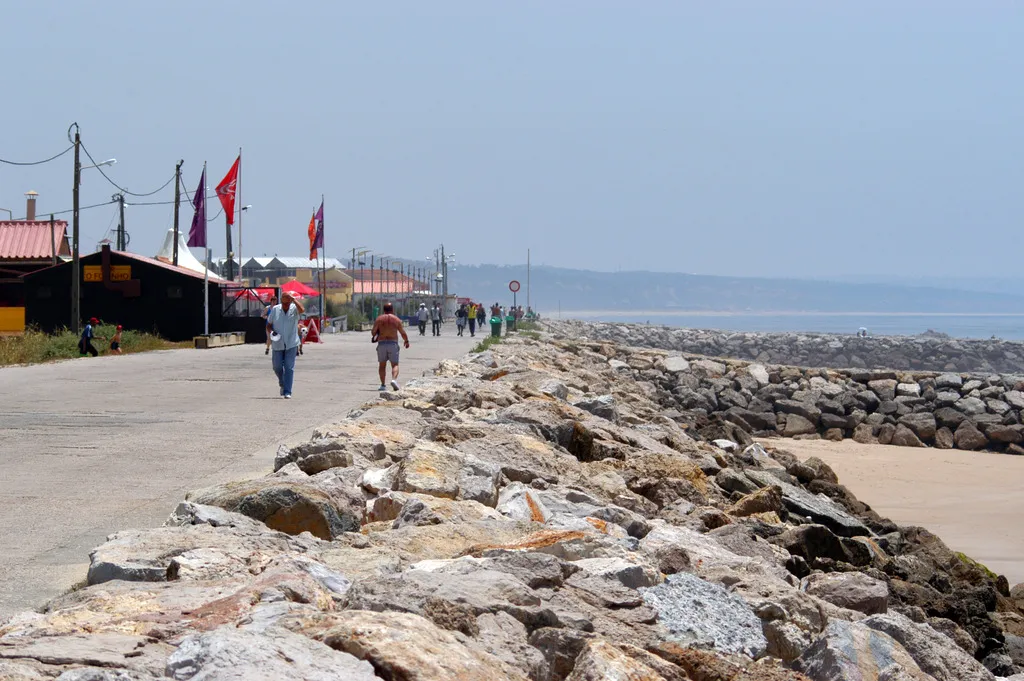Beach, Orbitur Costa De Caparica, Lisbon