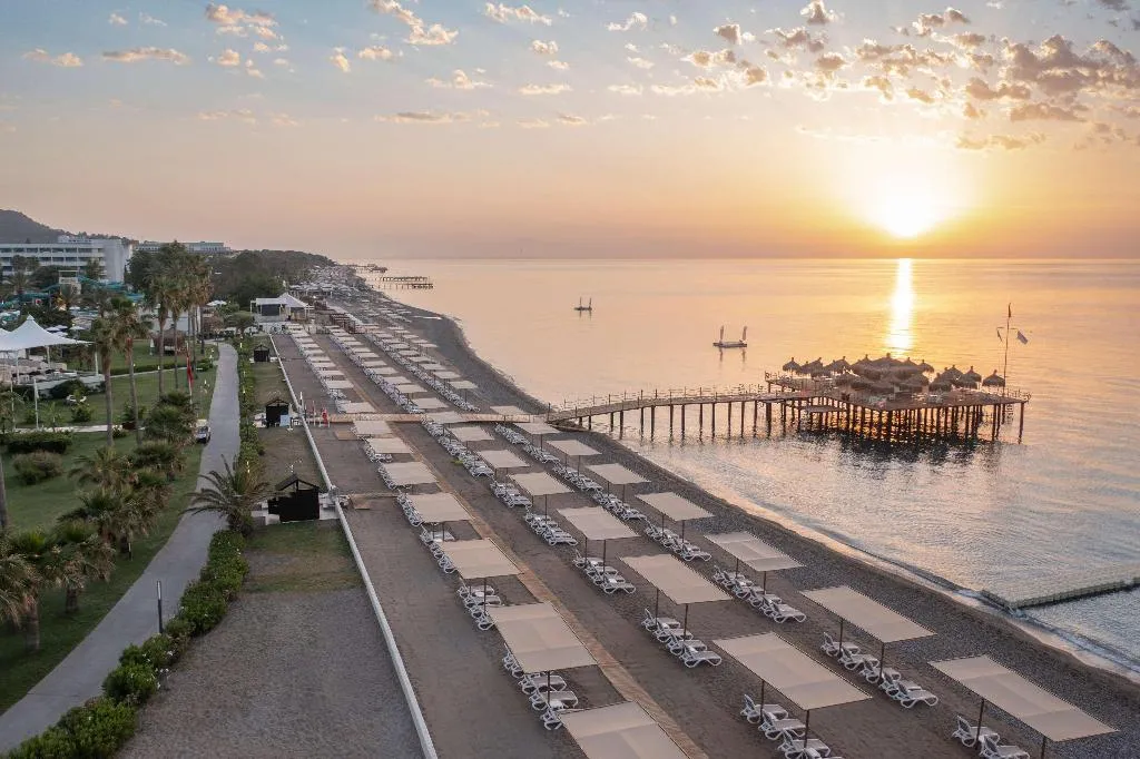 Beach, Mirage Park Resort Hotel, Antalya